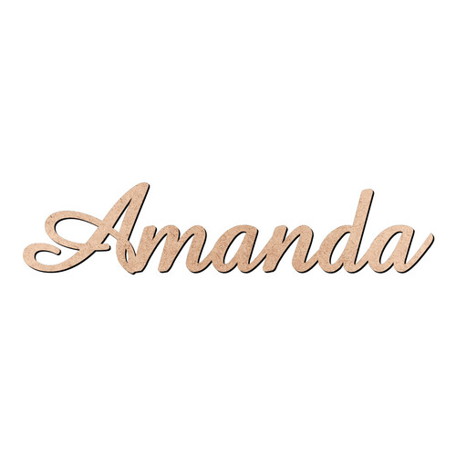 Recorte Amanda Amaze / MDF 3mm