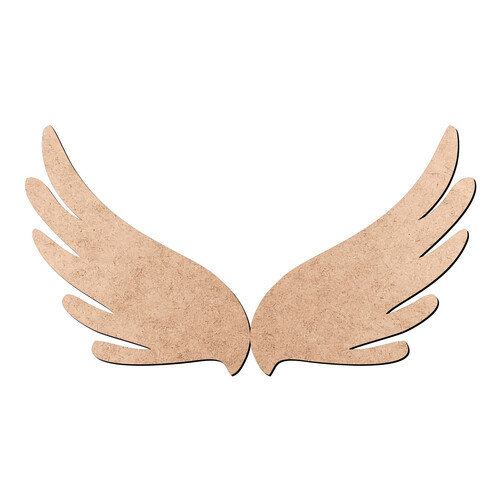 Recorte Par de Asas / MDF 3mm