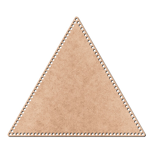 Recorte Base Cesto Triangular 40 cm / MDF 3mm