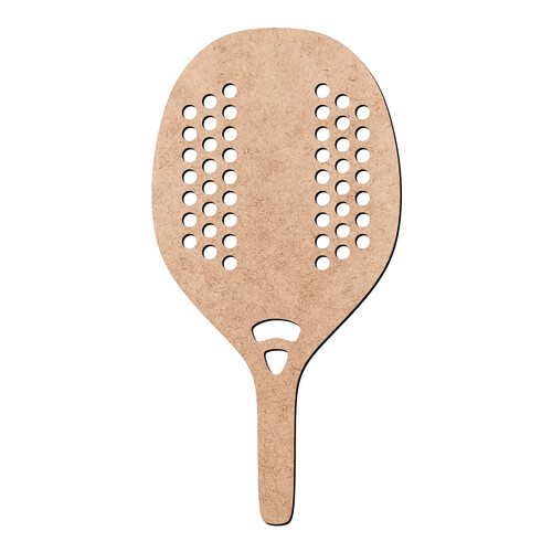 Recorte Raquete Beach Tennis / MDF 3mm