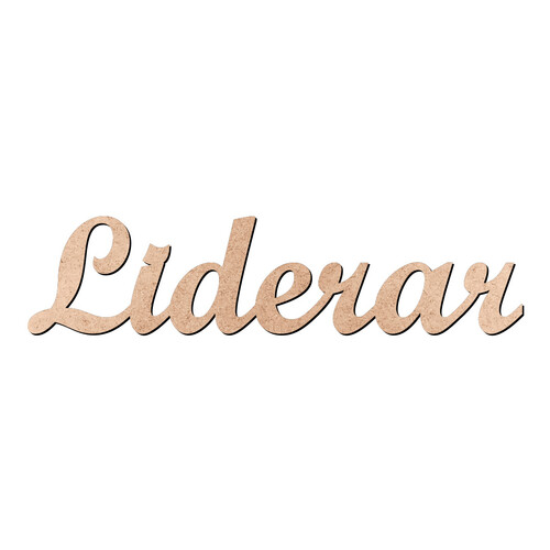 Recorte Liderar Script Mt Std / MDF 3mm
