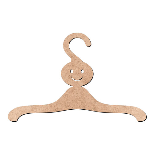 Recorte Cabide Menino / MDF 3mm