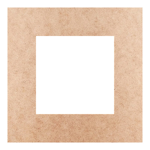 Recorte Moldura Quad 4,5 cm Borda 0,95 cm / MDF 3mm