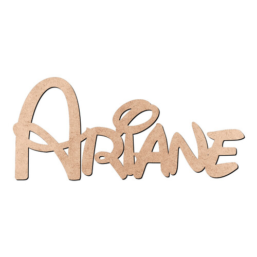 Recorte Ariane Disney / MDF 3mm