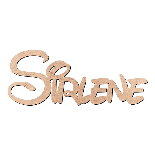 Recorte Sirlene Disney / MDF 3mm