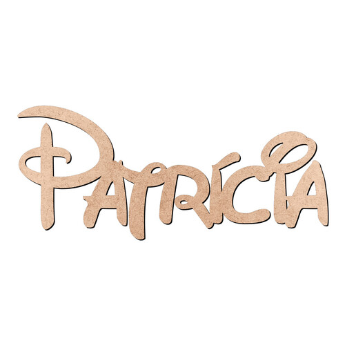 Recorte Patrícia Disney / MDF 3mm
