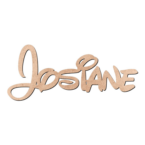 Recorte Josiane Disney / MDF 3mm