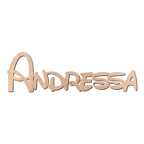 Recorte Andressa Disney / MDF 3mm