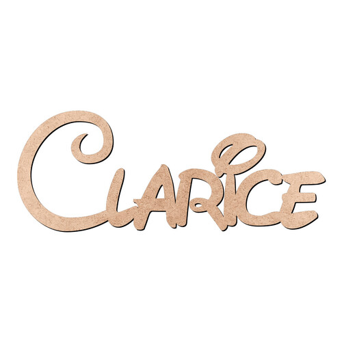Recorte Clarice Disney / MDF 3mm