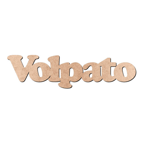 Recorte Volpato Cooper Black / MDF 3mm