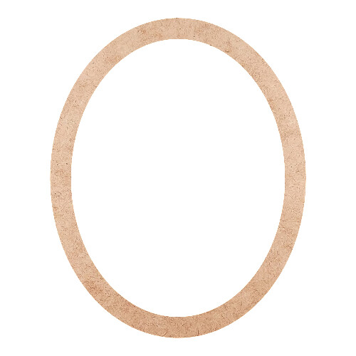 Recorte Moldura Arr 30 x 24 cm Borda 2 cm / MDF 3mm