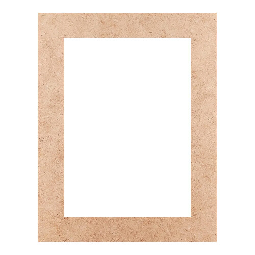 Recorte Moldura Ret 45 x 35 cm Borda 5 cm / MDF 3mm