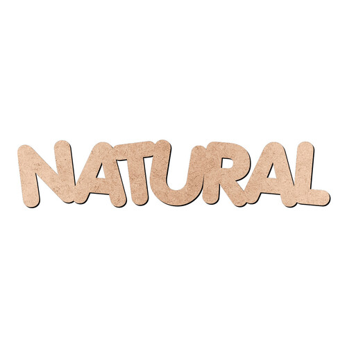 Recorte NATURAL Porkys / MDF 3mm