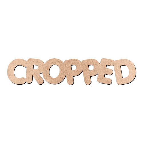 Recorte CROPPED Porkys / MDF 3mm