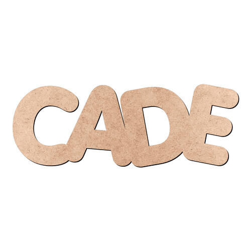 Recorte CADE Porkys / MDF 3mm