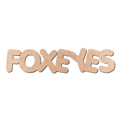 Recorte FOXEYES Porkys / MDF 3mm