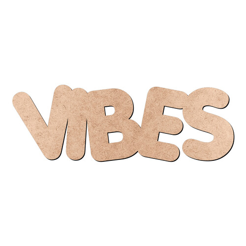 Recorte VIBES Porkys / MDF 3mm