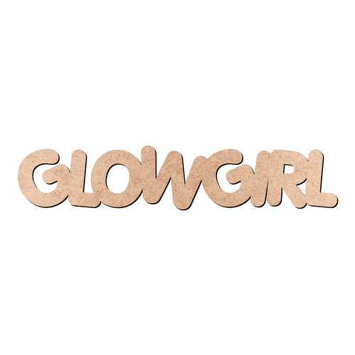 Recorte GLOWGIRL Porkys / MDF 3mm