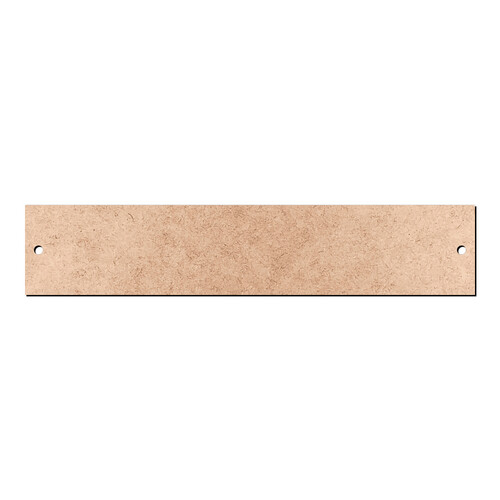 Recorte Placa Retangular Furos / MDF 3mm