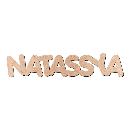 Recorte NATASSYA Porkys / MDF 3mm