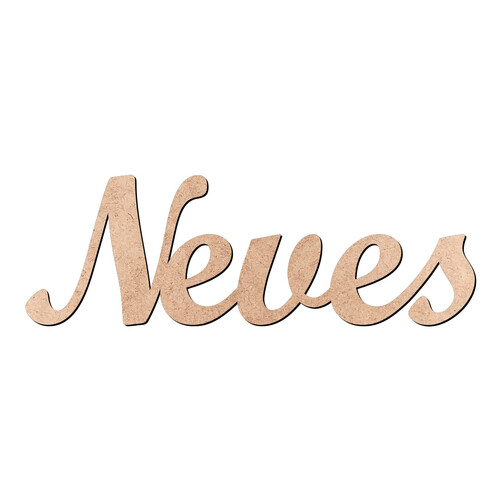 Recorte Neves Script Mt Std / MDF 3mm