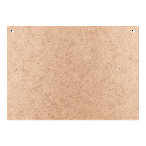 Recorte Placa Retangular Furos / MDF 3mm