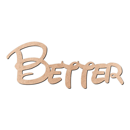 Recorte Better Disney / MDF 3mm