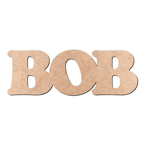 Recorte BOB Cooper Black / MDF 3mm