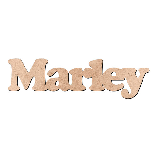 Recorte Marley Cooper Black / MDF 3mm