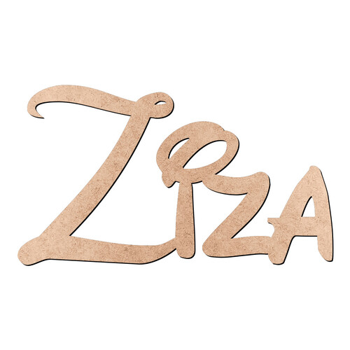 Recorte Ziza Disney / MDF 3mm