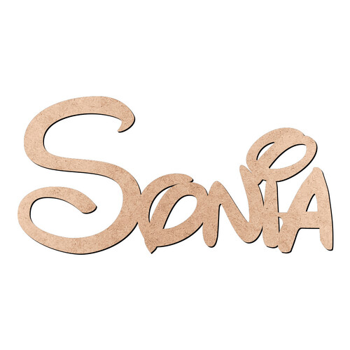 Recorte Sonia Disney / MDF 3mm