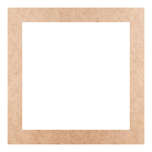Recorte Moldura Quad 14 cm Borda 1,5 cm / MDF 3mm