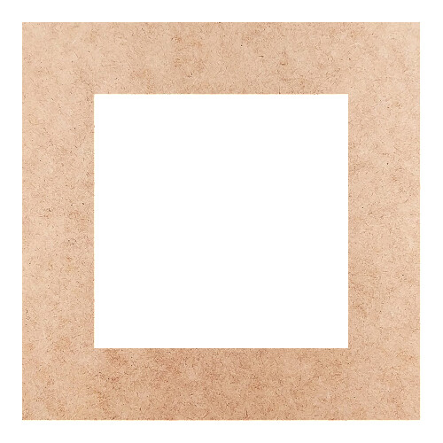 Recorte Moldura Quad 11 cm Borda 2 cm / MDF 3mm