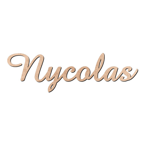 Recorte Nycolas Amaze / MDF 3mm