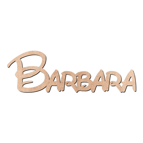 Recorte Barbara Disney / MDF 3mm