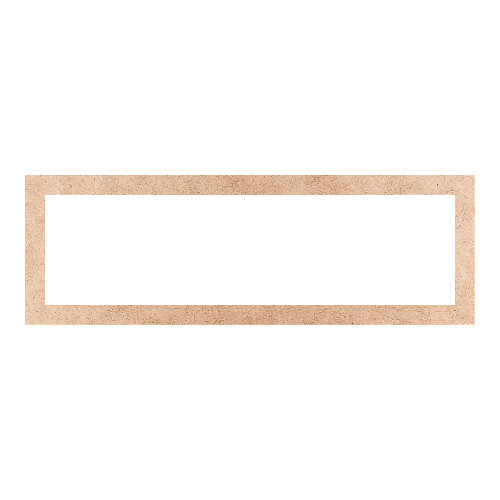 Recorte Moldura Ret 30 x 90 cm Borda 4 cm / MDF 3mm
