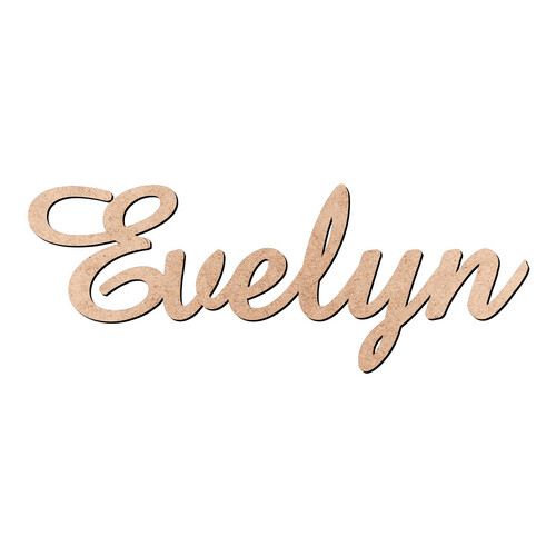 Recorte Evelyn Amaze / MDF 3mm