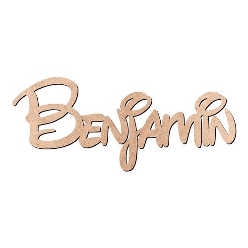 Recorte Benjamin Disney / MDF 3mm