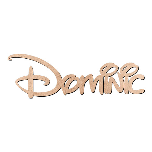 Recorte Dominic Disney / MDF 3mm