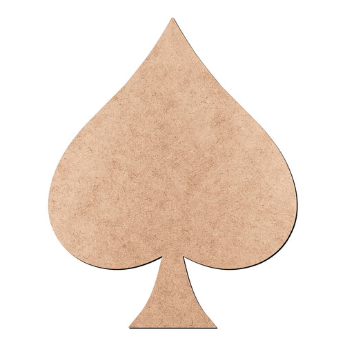 Recorte Naipe Espada / MDF 3mm