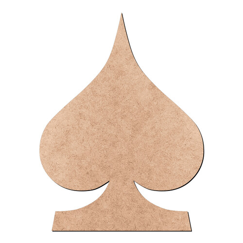 Recorte Naipe Espada / MDF 3mm