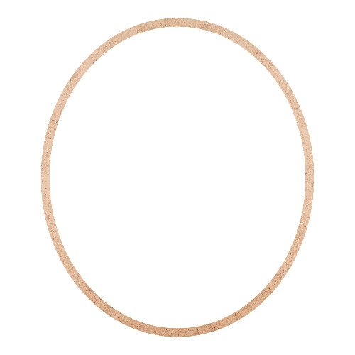 Recorte Moldura Arr 35 x 30 cm Borda 1 cm / MDF 3mm