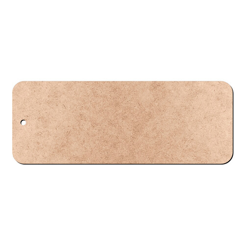 Recorte Placa Retangular Furo / MDF 3mm
