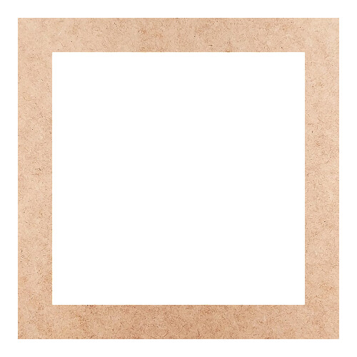 Recorte Moldura Quad 37 cm Borda 4 cm / MDF 3mm