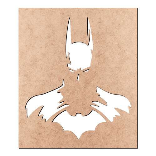 Recorte Quadro Batman Vazado / MDF 3mm