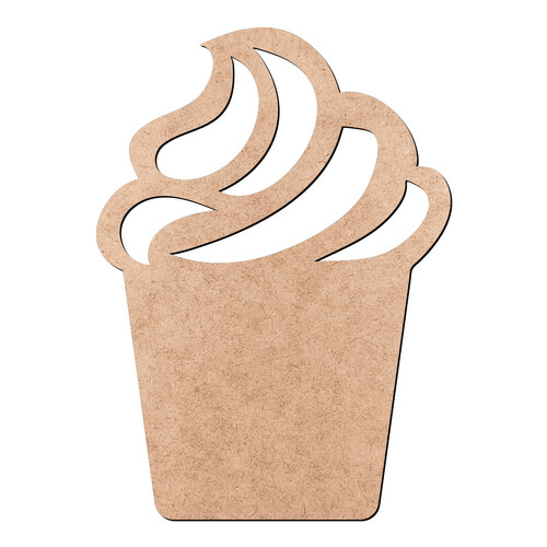 Recorte Cupcake / MDF 3mm