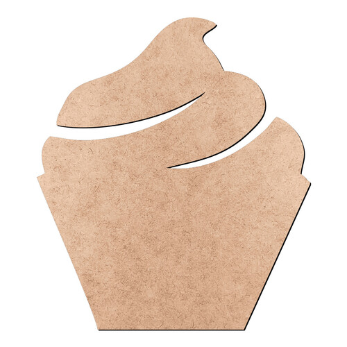 Recorte Cupcake / MDF 3mm