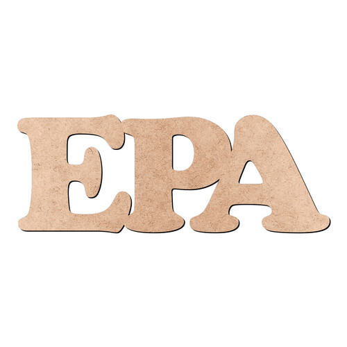 Recorte EPA Cooper Black / MDF 3mm