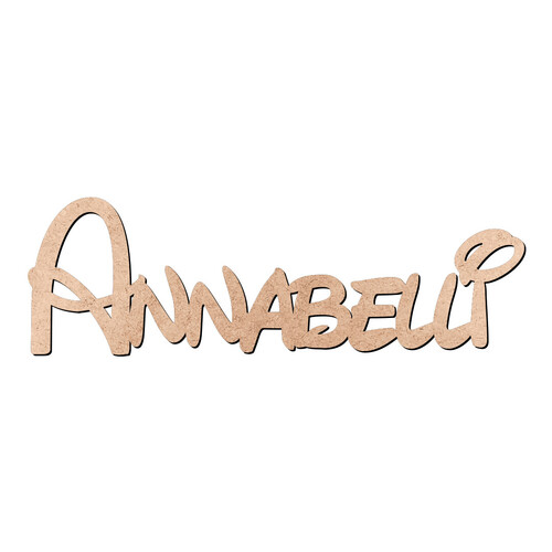 Recorte Annabelli Disney / MDF 3mm