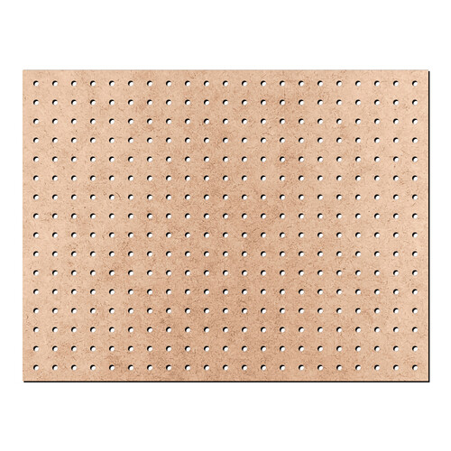 Recorte Placa Furinhos 8 mm 60 x 46 cm / MDF 3mm